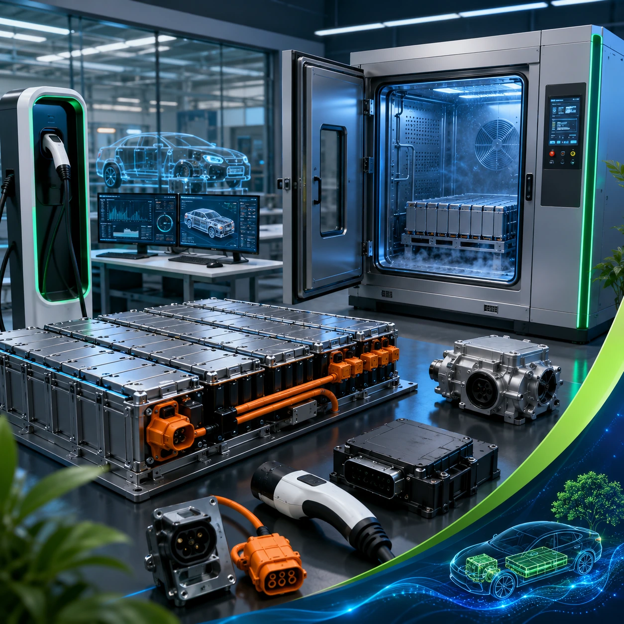 EV components industry