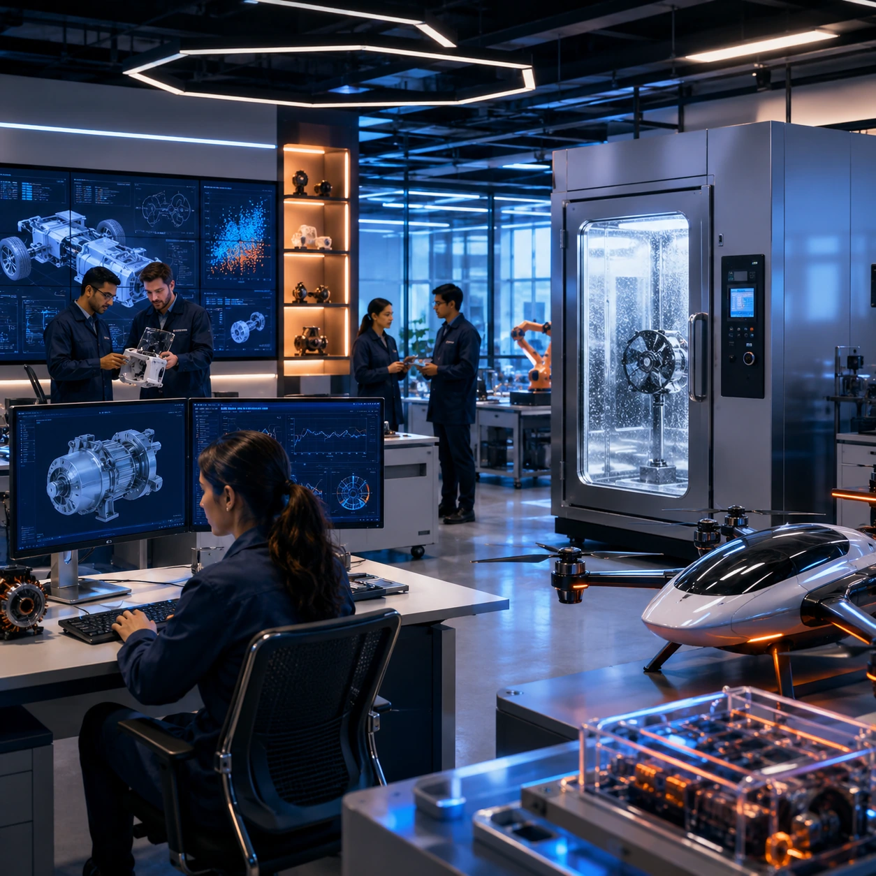 R&D laboratories
