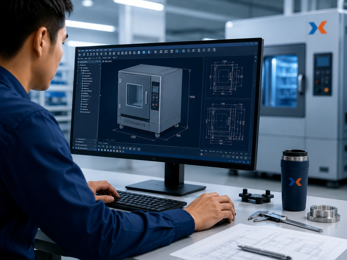 Engineering excellence through precise environmental chamber design