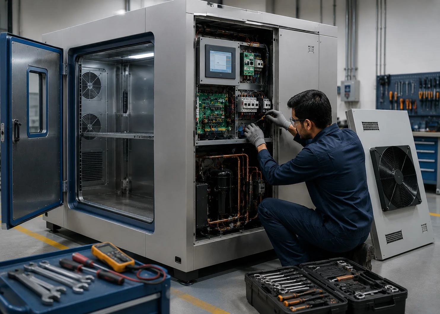 Environmental test chamber refurbishment and upgradation