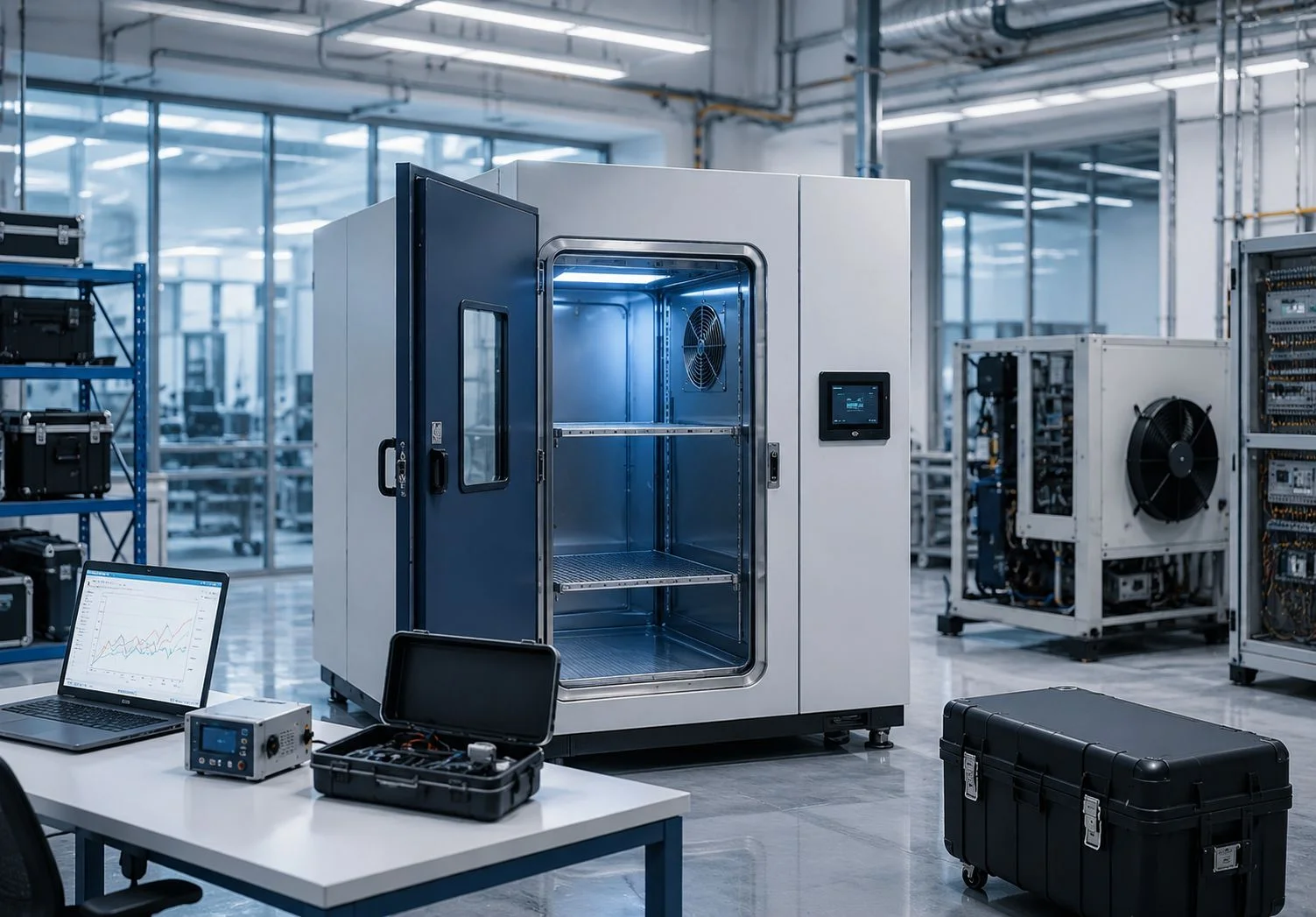 Flexible environmental chamber rental solutions